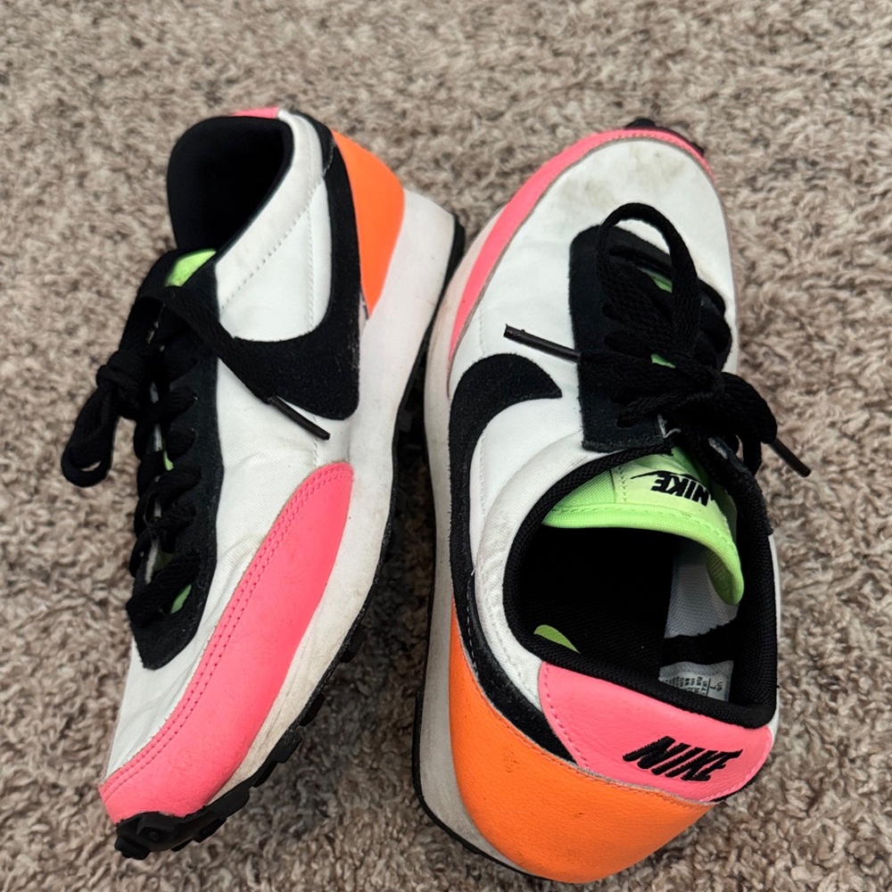 Nike White and Neon Colors Athletic Shoes - Picture 14 of 14